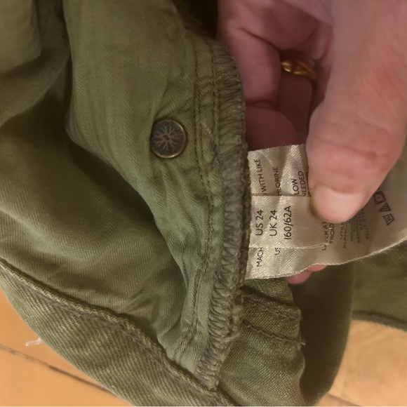 Free people green shorts - Picture 5 of 5